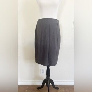 Worthington Dark Gray Pencil Skirt